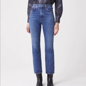 AGOLDE Pinch waist kick. Like new!